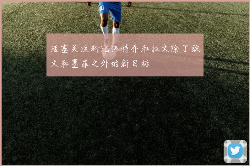 活塞关注科比怀特乔和拉文除了欧文和墨菲之外的新目标